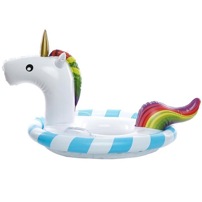 Matelas Gonflable Géant Licorne JILONG - 218x160x120 Cm - Pour Piscine Et Plage - 3 Chambres D'Air, Support 160 Kg