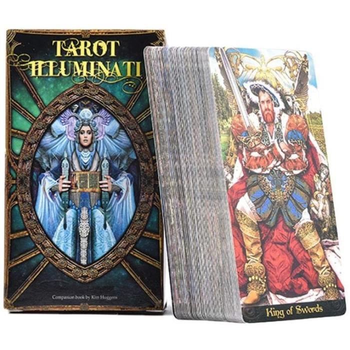 Tarot Illuminati avec 1 Jeu de Tarot de 78 Cartes