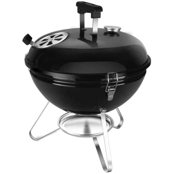 Xingsiyue Barbecue Portable BBQ Grill - Acier Inoxydable Pliable BBQ Charbon Smoker Grill Pour Camping Pique Nique Extrieur Jardin 0 1