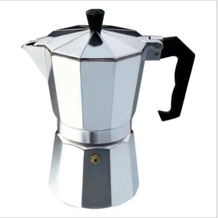 Cafetière Italienne Aluminium Moka，450ML 9 tasses