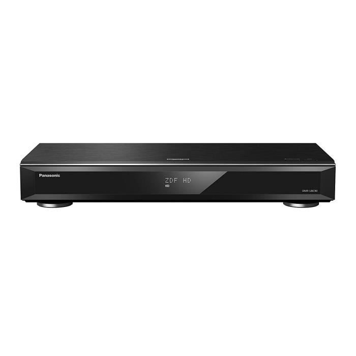 Panasonic DMR-UBC90EGK Enregistreur Blu-ray UHD (Disque dur 2To Disque Blu-ray 4K Réception câble UHD TV 3x DVB-C- DVB-T2 HD T