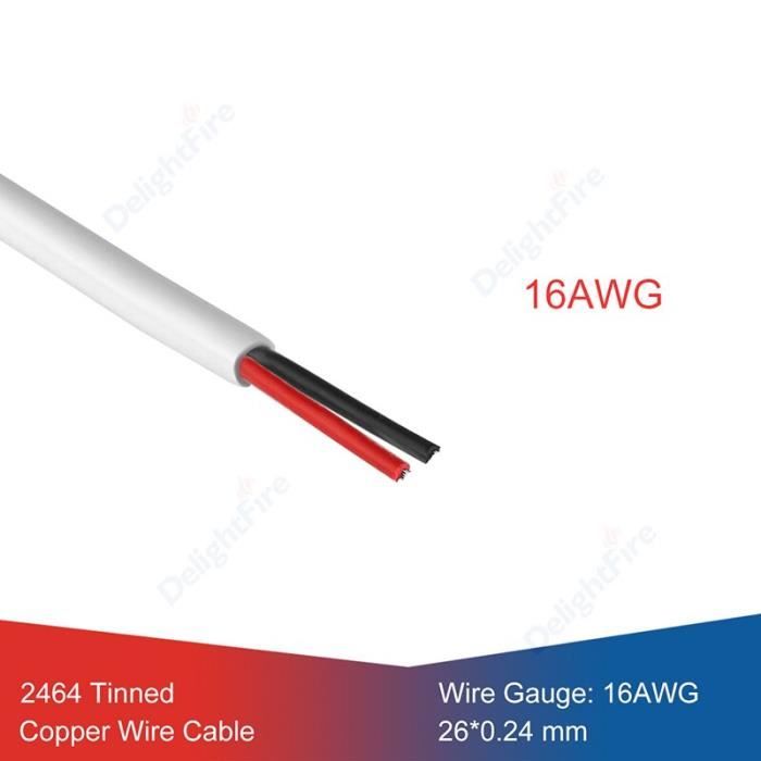 0.52Mm² Fil De Calibre 20Awg Fil Électrique Résistance À Haute Température Avec 600 V Câbles