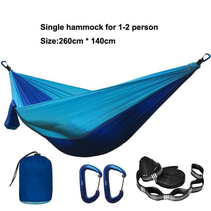 Hamac Parachute Grand Trunk SH-09 - Simple, Jaune/bleu Royal, Camping
