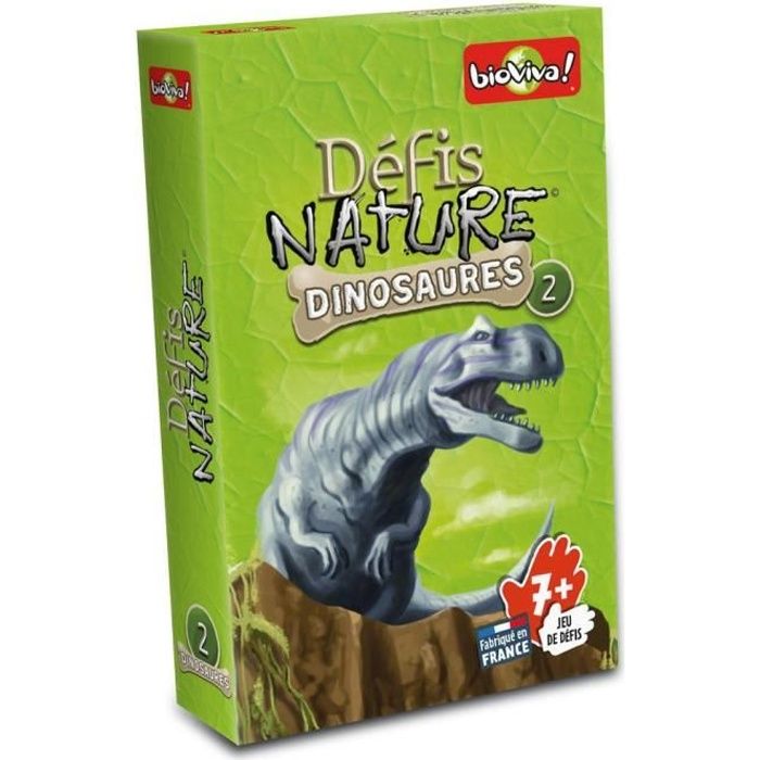Le grand jeu défis nature dinosaures - Bioviva - Petit Ange Ennasr