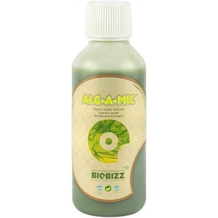 Biobizz - Alg A Mic 250ml , cocktail d'algues , booster de croissance et vitalité