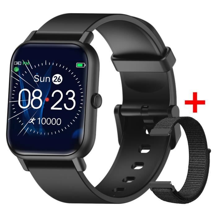 Montre Connectée Femme Homme Enfant IP68 Etanche Bracelet Connecté Montre  Connecter avec Cardio Podometre Sommeil Réveil Notifications Sport  Smartwatch pour iPhone Huawei Samsung Xiaomi Sony