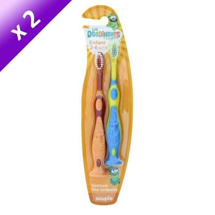 Doodingues Brosses A Dents 2 A 6 Ans Lot De 2 Achat Vente Brosse A Dents Brosse A Dents Enfant Lot De 2 Cdiscount Doodingues Brosses A Dents 2 A 6 Ans Lot De 2 Achat Vente Brosse A Dents Brosse A Dents Enfant Lot De 2 Cdiscount