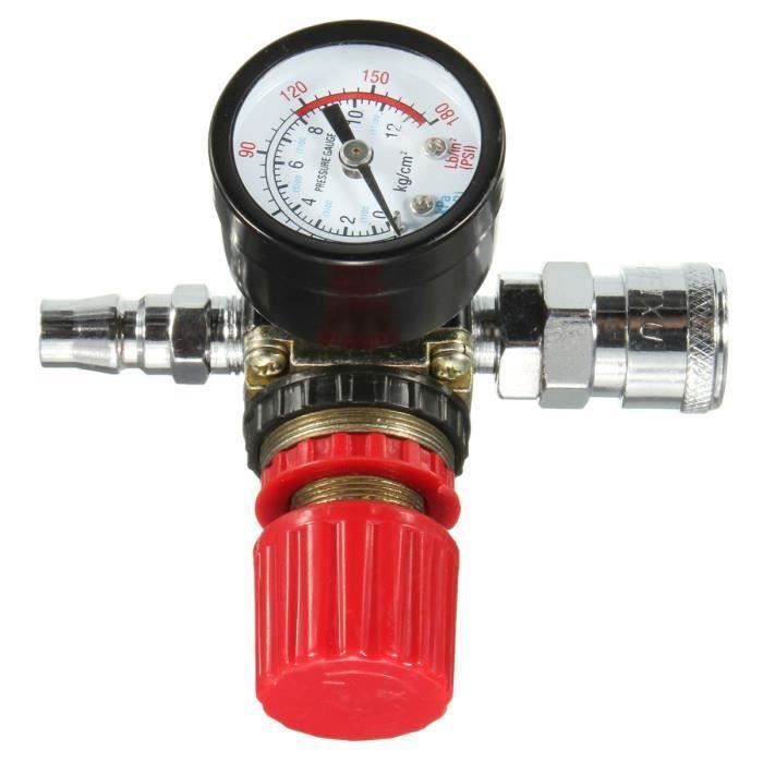 Regulateur De Pression D Air Compresseur Commutateur De Commande De Pression, Keenso Pressostat SPC-106E 24-380V Contrôleur De Pression Soupape De Securite Compresseur