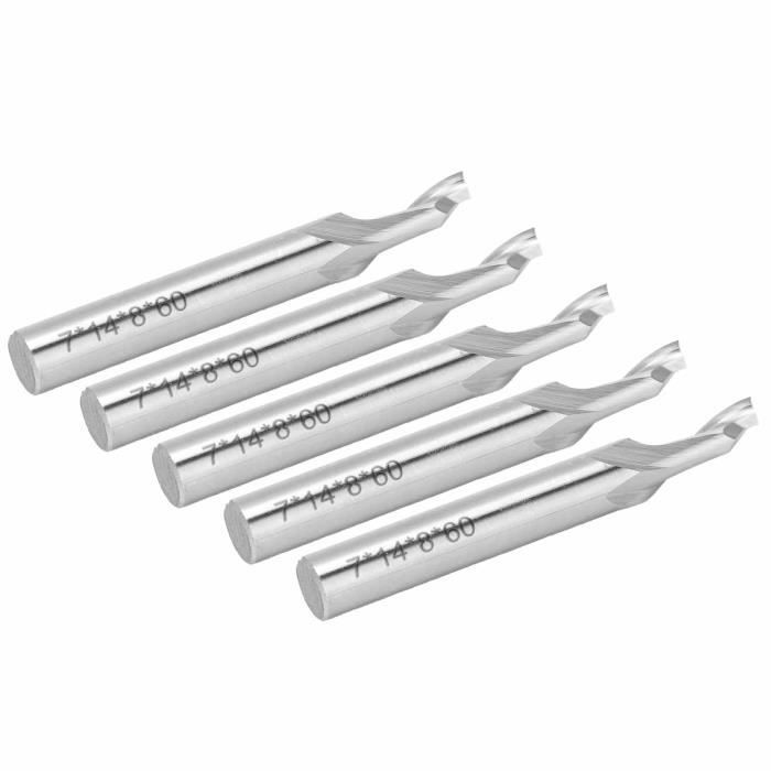 Sourcing Map Foret Hélicoïdal HSS-AL 3 Mm Coupe Droite 2