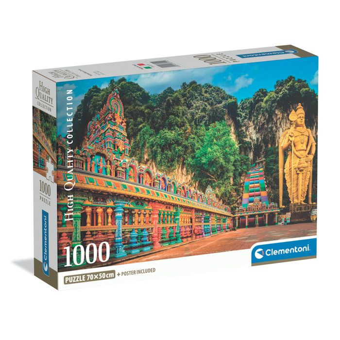 Puzzle 1000 pièces : Grottes peintes de Batu Clementoni Puzzles - vue 2
