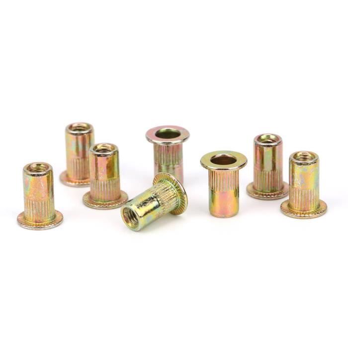 Outil d'écrou à Rivet, écrou à Rivet 200 pièces, Kit d'écrou à rivet M3 ...