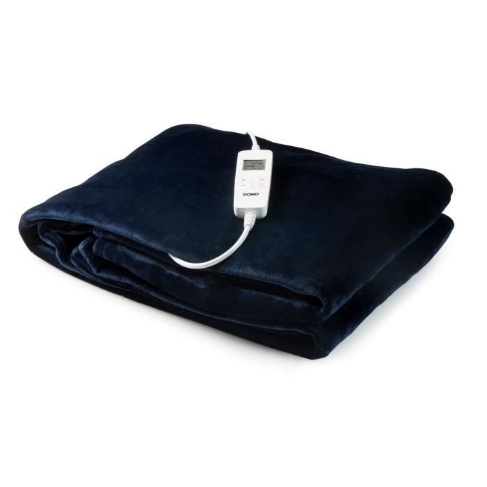 Couverture Chauffante Avec Manches - 130x180 Cm, 10 Niveaux, Minuterie 12h - Flanelle Douce Pour Maison Et Bureau