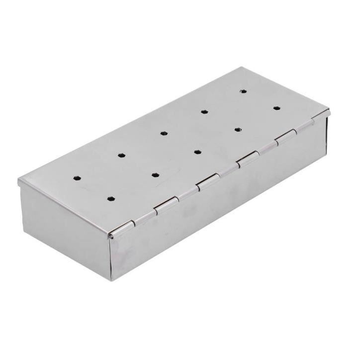 EBTOOLS boîte à fumée pour barbecue Boîte à fumoir 10 trous en acier — free download