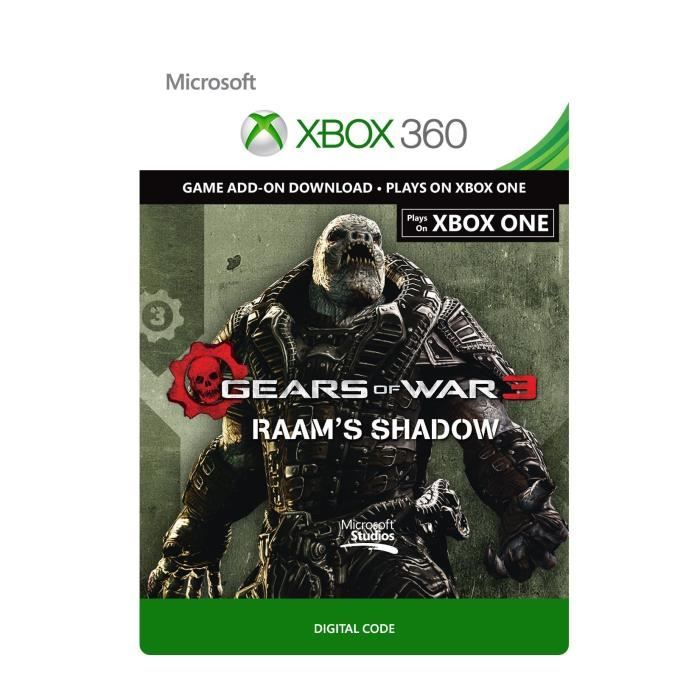 DLC Gears of War 3 RAAM's Shadow pour Xbox 360 Cdiscount