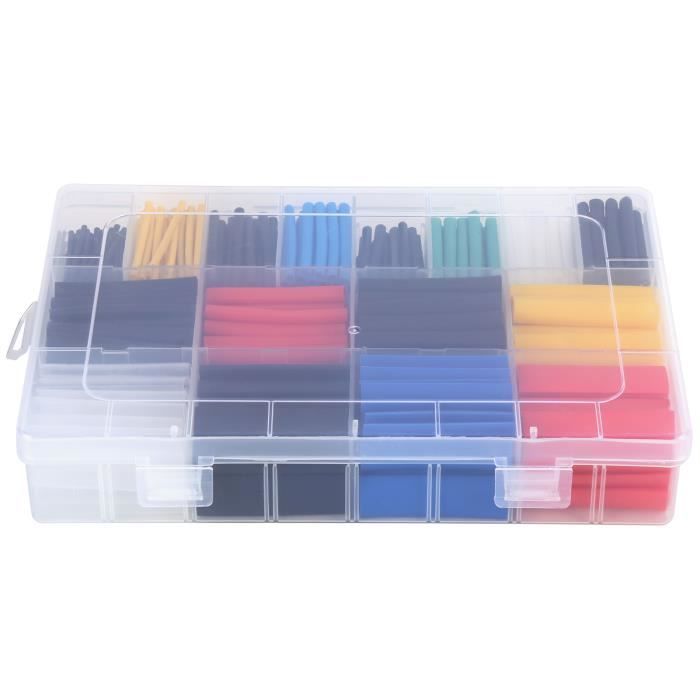 Kit Tubes Thermorétractables Chanzon 2:1 3:1 4:1 - Assortiment Multicolore, Qualité Marine, Pour Câbles