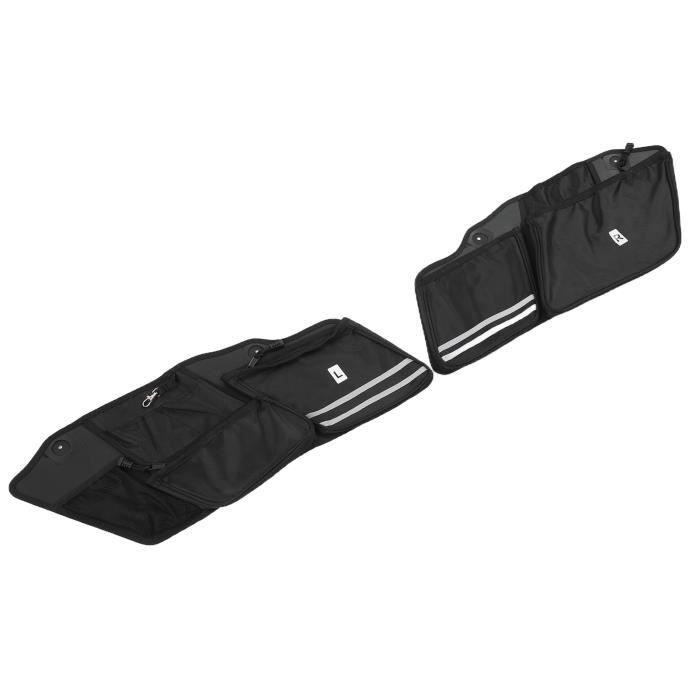 Fdit sacoche lat?�rale de moto Paire de sacoches de moto 1680d en tissu Oxford de remplacement 