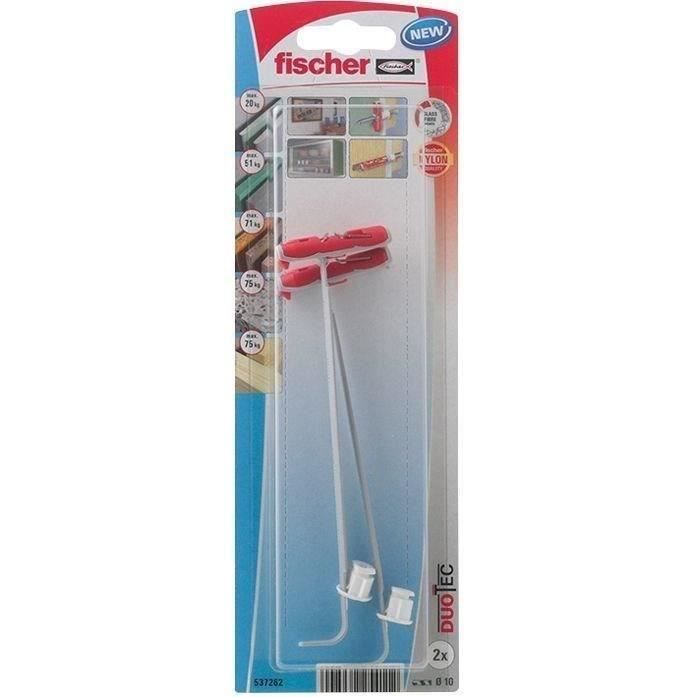 FISCHER - Cheville à bascule duotec 10 blister de 2