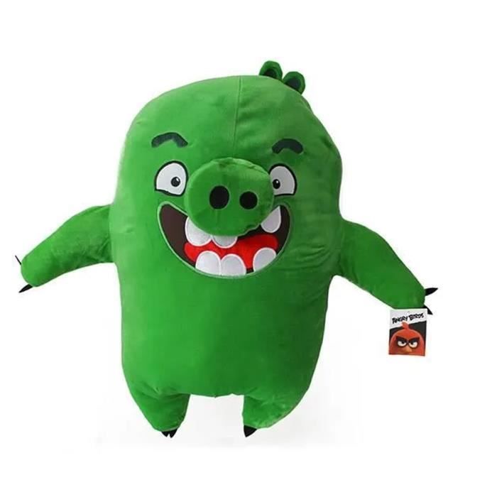 Peluche Angry Birds Géant Cochon Vert 64 cm Cdiscount Jeux Jouets