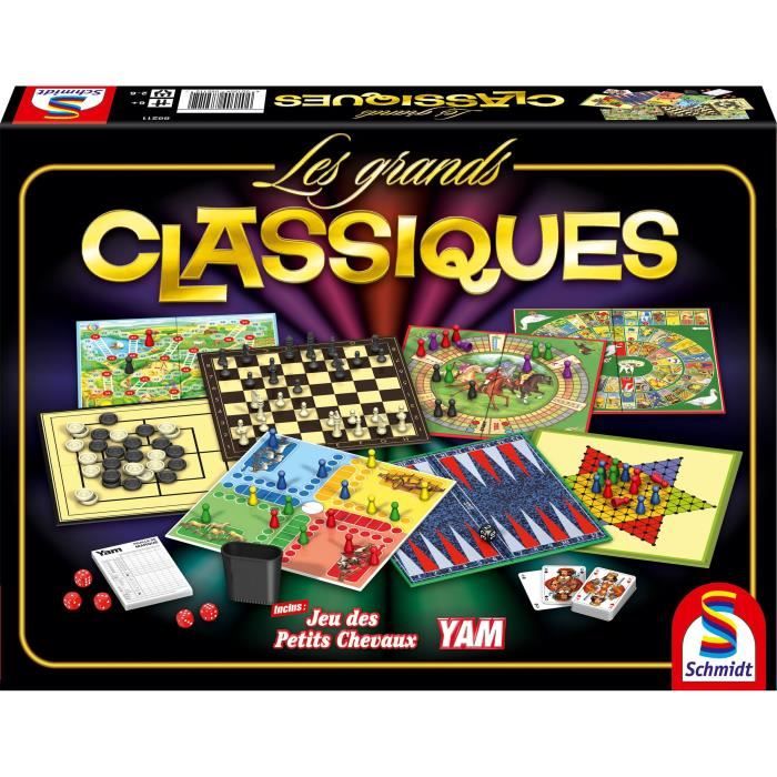 Les grands classiques - Jeux de Société - SCHMIDT SPIELE - Retrouvez les grands classiques du jeu da