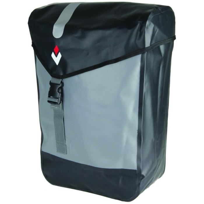 Sacoche de vélo rigides à pont waterproof HAPOG Arrière 22 Litres Cdiscount Sport