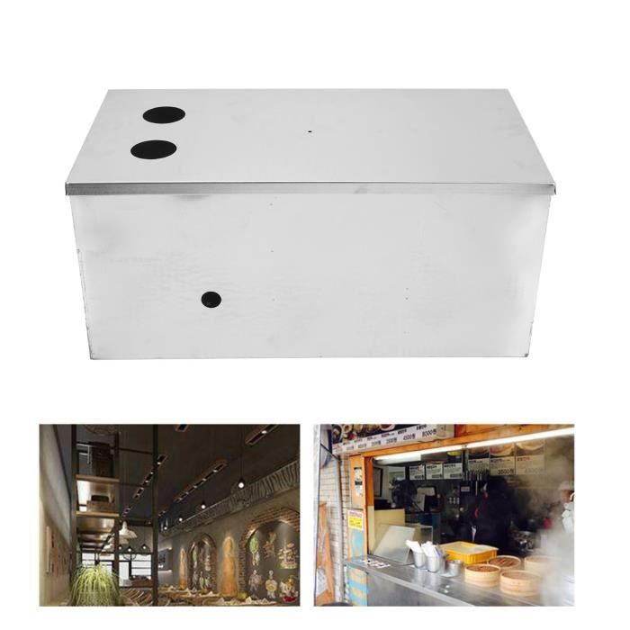 Piège à Graisse Professionnel Inox - Séparateur Huile/Eau Pour Cuisine Restaurant 50mm
