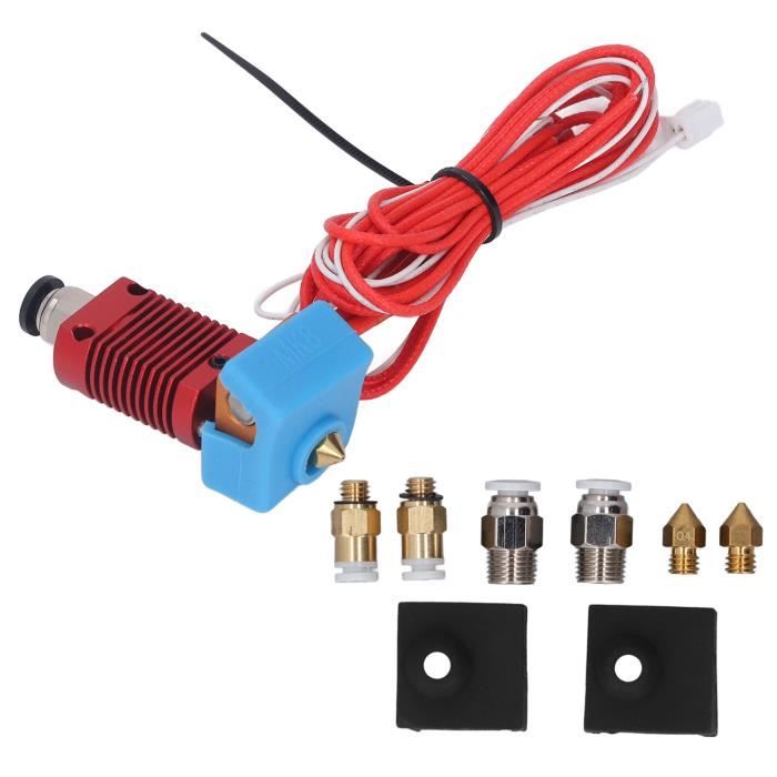 Kit Hotend Imprimante 3D Buse Intégrée Métal 0,2 Mm - Haute Précision Pour Bambu Lab P1P P1S