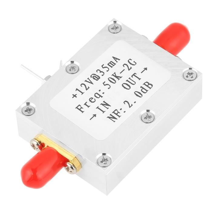 Duokon Amplificateur à faible bruit Ham Radio Module, 433 MHz RF Low