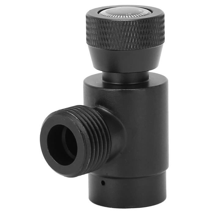 Adaptateur De Recharge CO2 - Manomètre 250 Bar, Filetage W21.8-14, Pour Petits Réservoirs