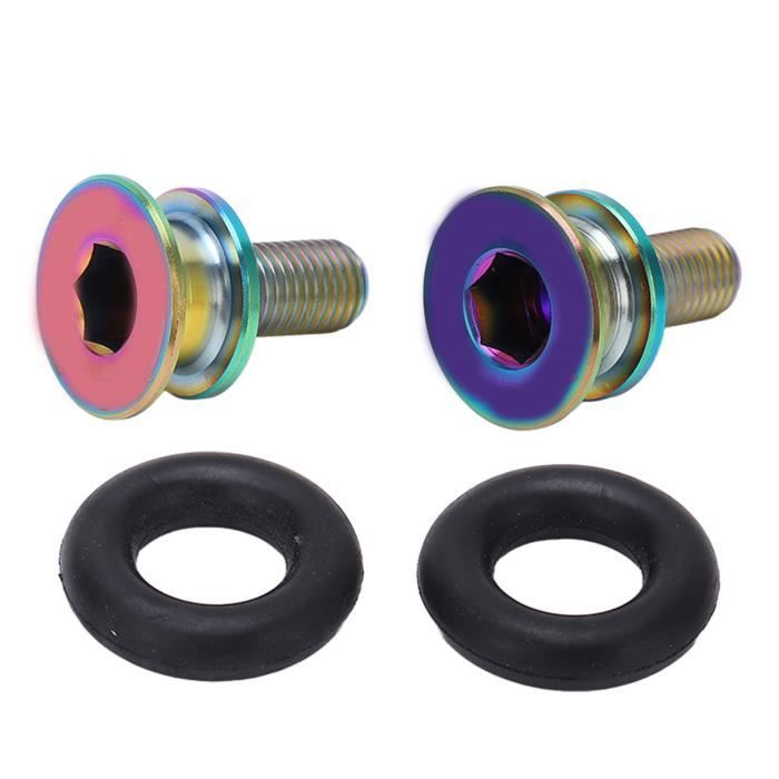 PLATEAU DE VÉLO Boulons Manivelle Vis Kit Manivelle Boulon Clé EUR 7,79