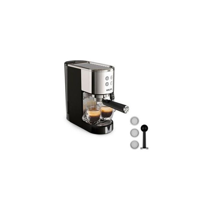 Cafetière expresso à pompe Krups Virtuoso+ XP444C10 Inox - Krups