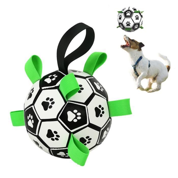 Meilleurs prix pour JOUET Jouet interactif pour chien balle de Football avec onglets de préhension en plein air Labrador Corgi entraînement du chien