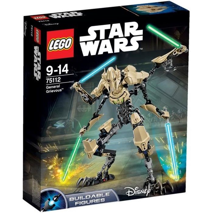 lego® star wars 75112 figurine général grievous™
