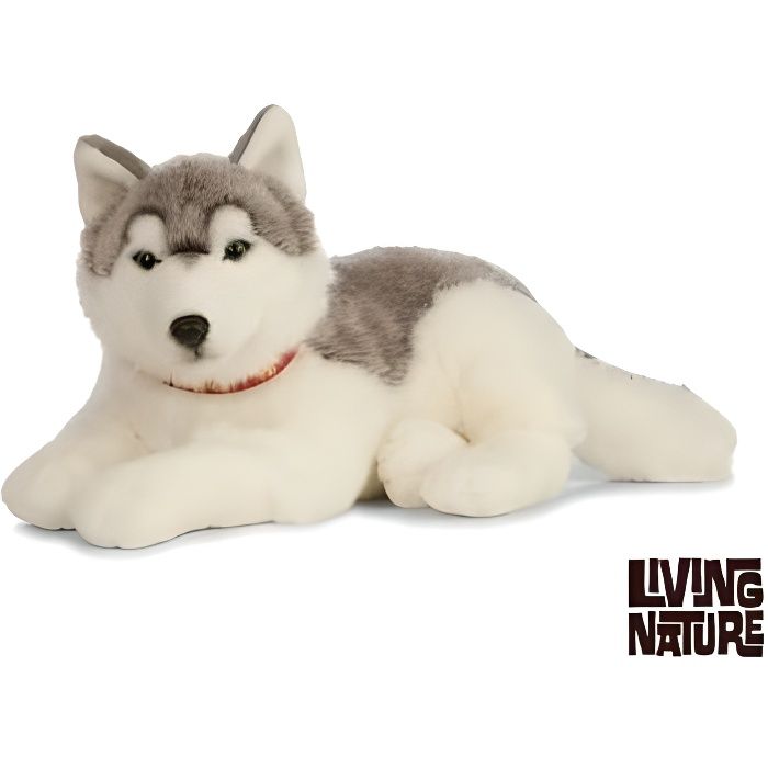 Chien en peluche discount