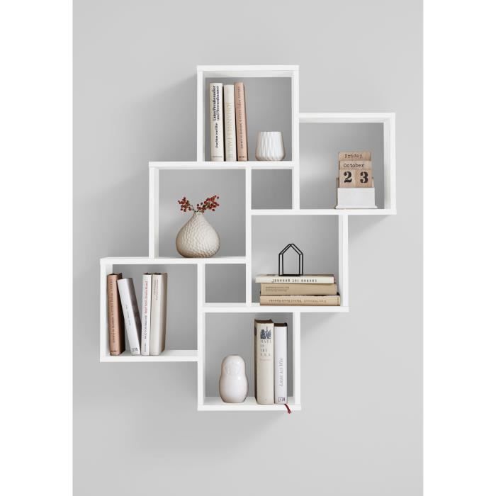Etagere Murale Blanc Achat Vente Etagere Murale Blanc Pas Cher