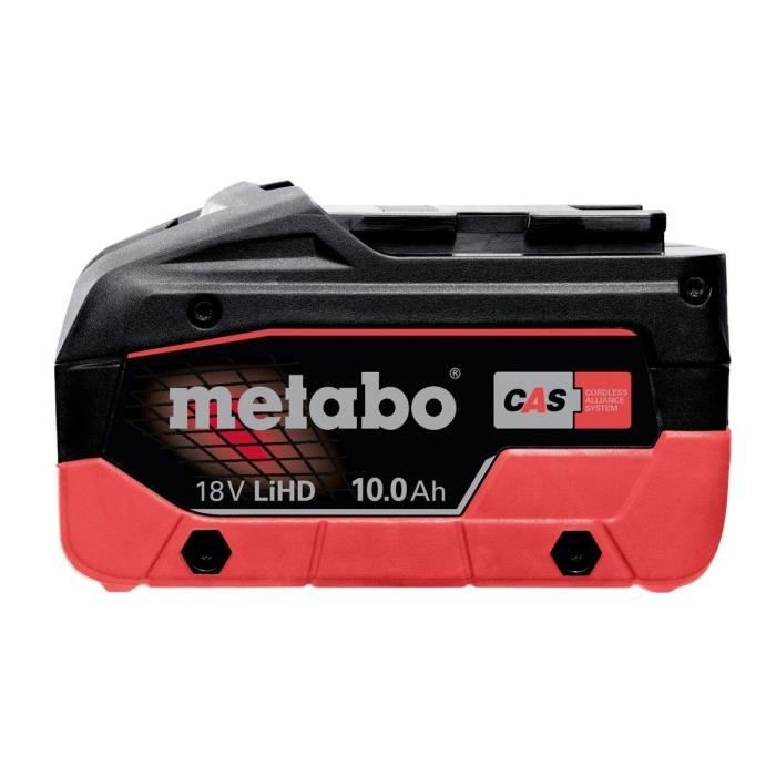 Metabo Batterie LiHD 18 V - 10,0 Ah 625549000