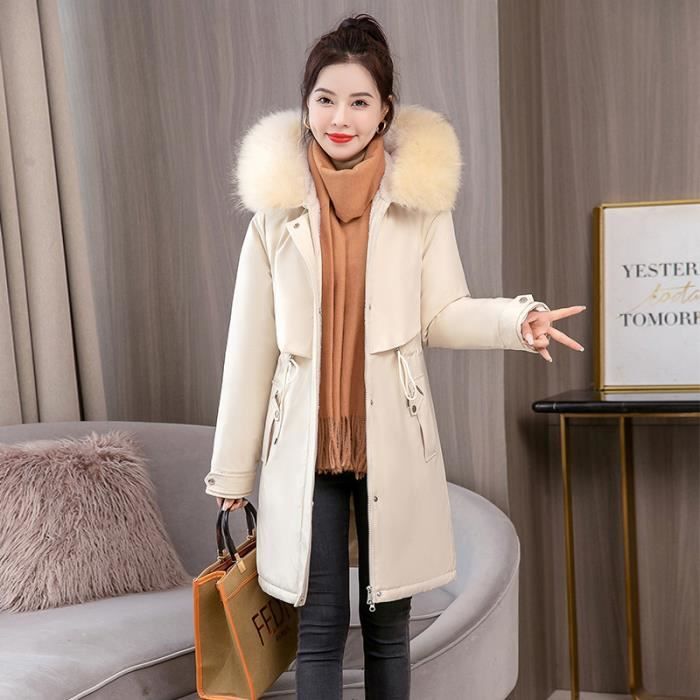 Manteau chaud pour femme pas hot sale cher