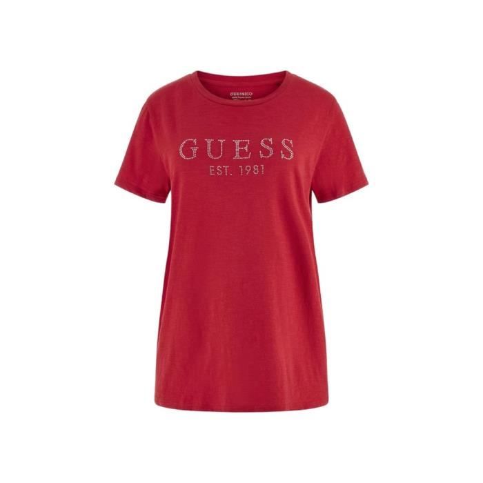 T shirt guess homme rouge new arrivals