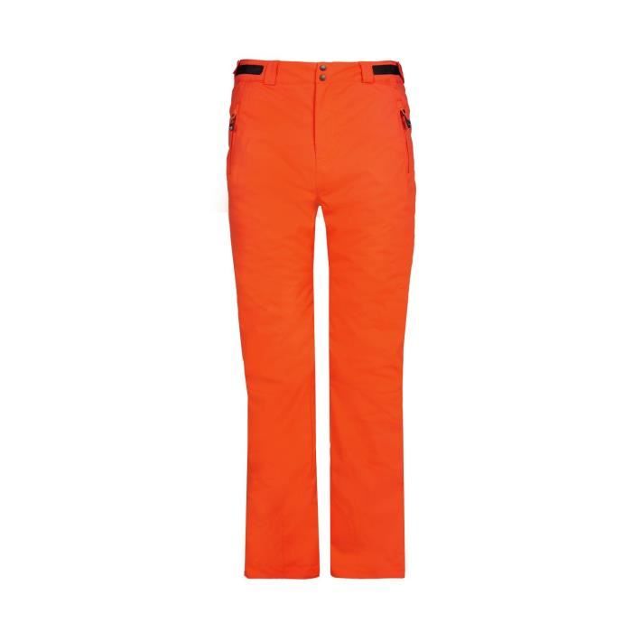 pantalon de ski / snow degre7 aglo orange homme