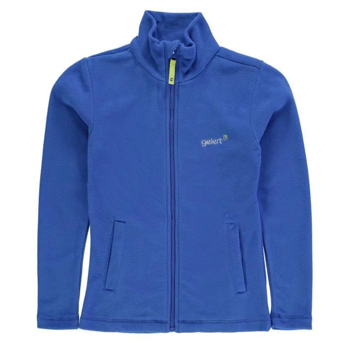 Veste en polaire zippee pour garcon Gelert Ottawa Bleu Multisport Bleu Cdiscount Sport