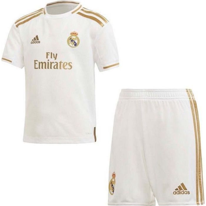 Mini Kit Officiel Enfant Adidas R al de Madrid Domicile Saison