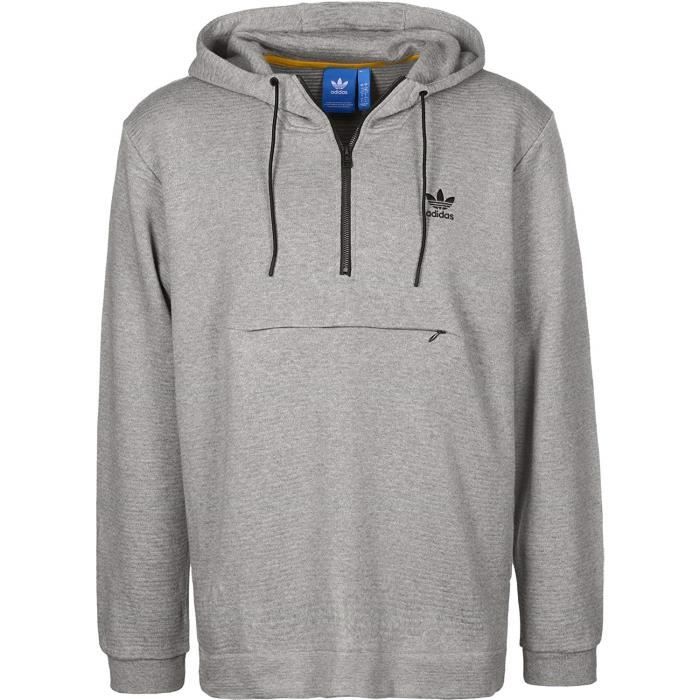 Sweat ?� capuche Adidas Originals pour Homme ST HZ OTH - Gris - Manches longues - Col capuche 