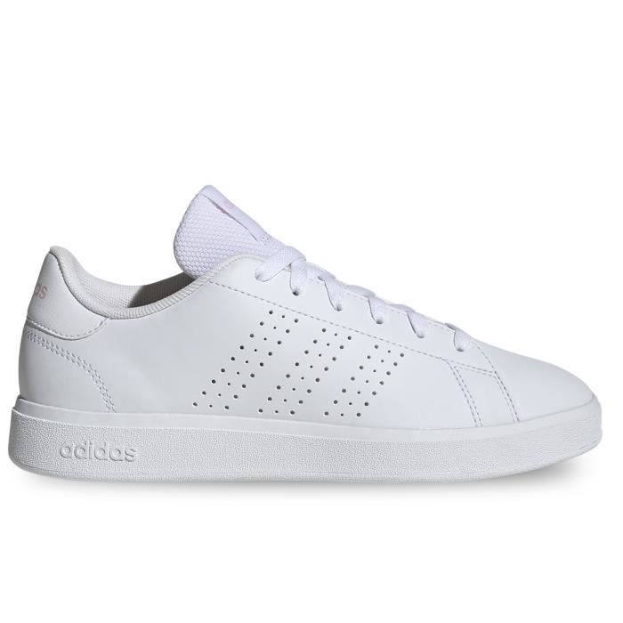Adidas Chaussures Femme - Adidas - Advantage Base 2.0 - Cuir - Lacets - Talon Plat