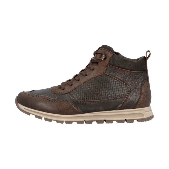 Rieker Basket Montante Cuir Rieker Kastanie - Marron
