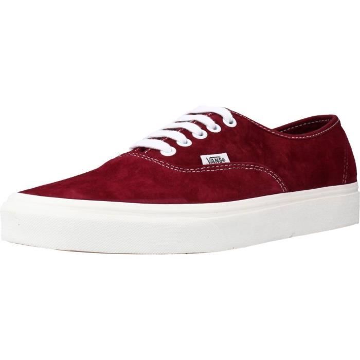 vans rouge garcon