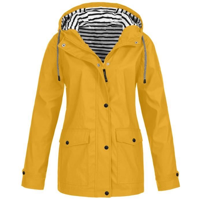Veste de discount pluie jaune