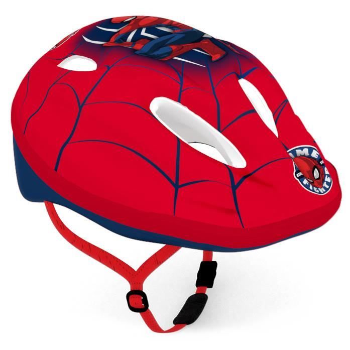 Casque de protection Marvel - Spiderman Boys - Rouge - Enfant 5 ans et plus  - Cdiscount Sport