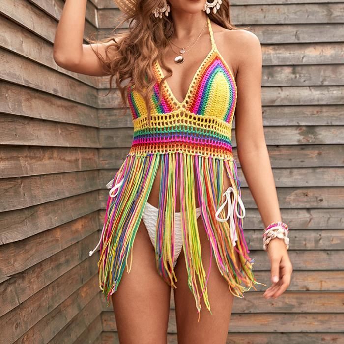 Kimono shop plage crochet