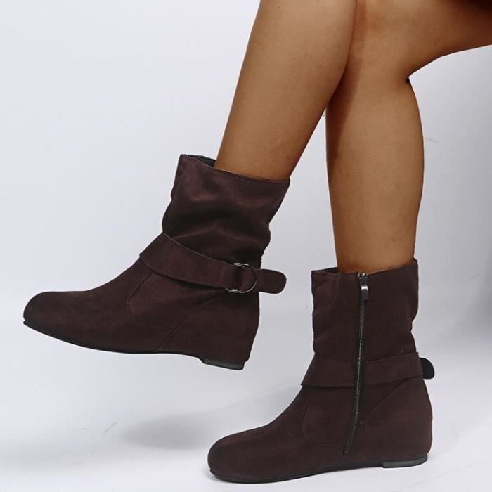 Bottes marron 2025 daim