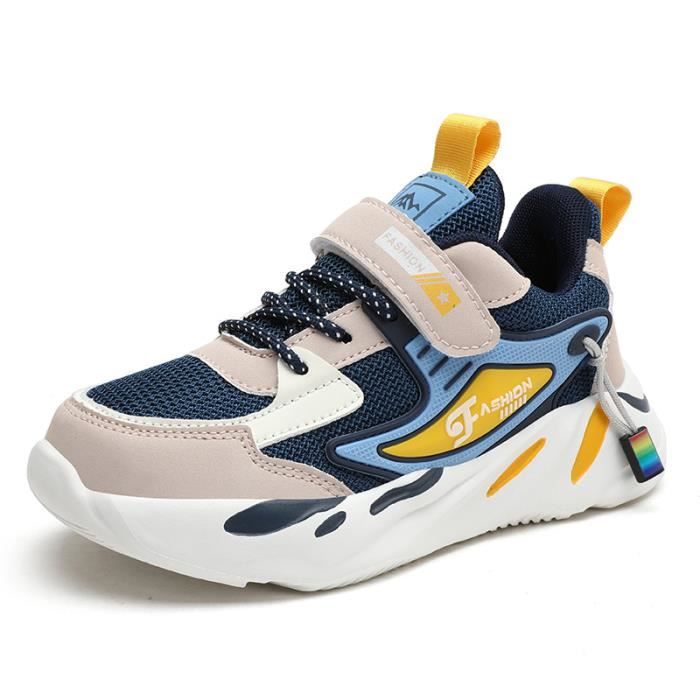 Baskets Enfant Garcon Mode Chaussures de Sport Respirante Sneakers