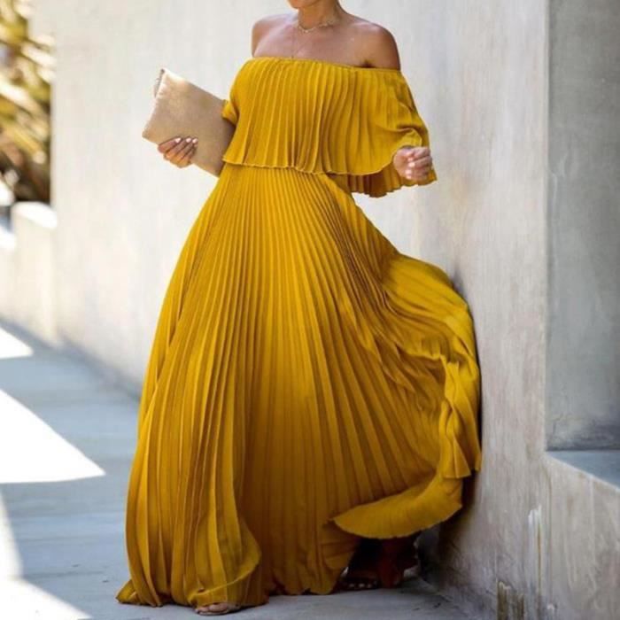 Robe plissée en mousseline top